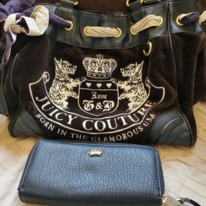 Juicy Culture purse with brand new wallet